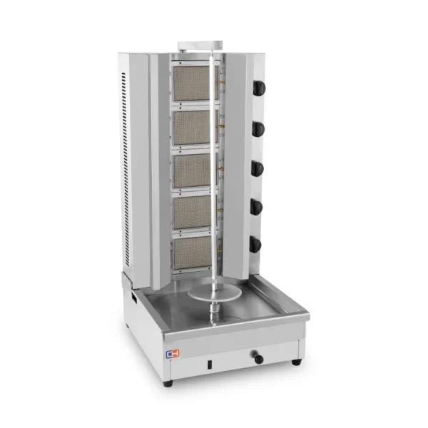 Asador kebab Nulss 5 quemadores